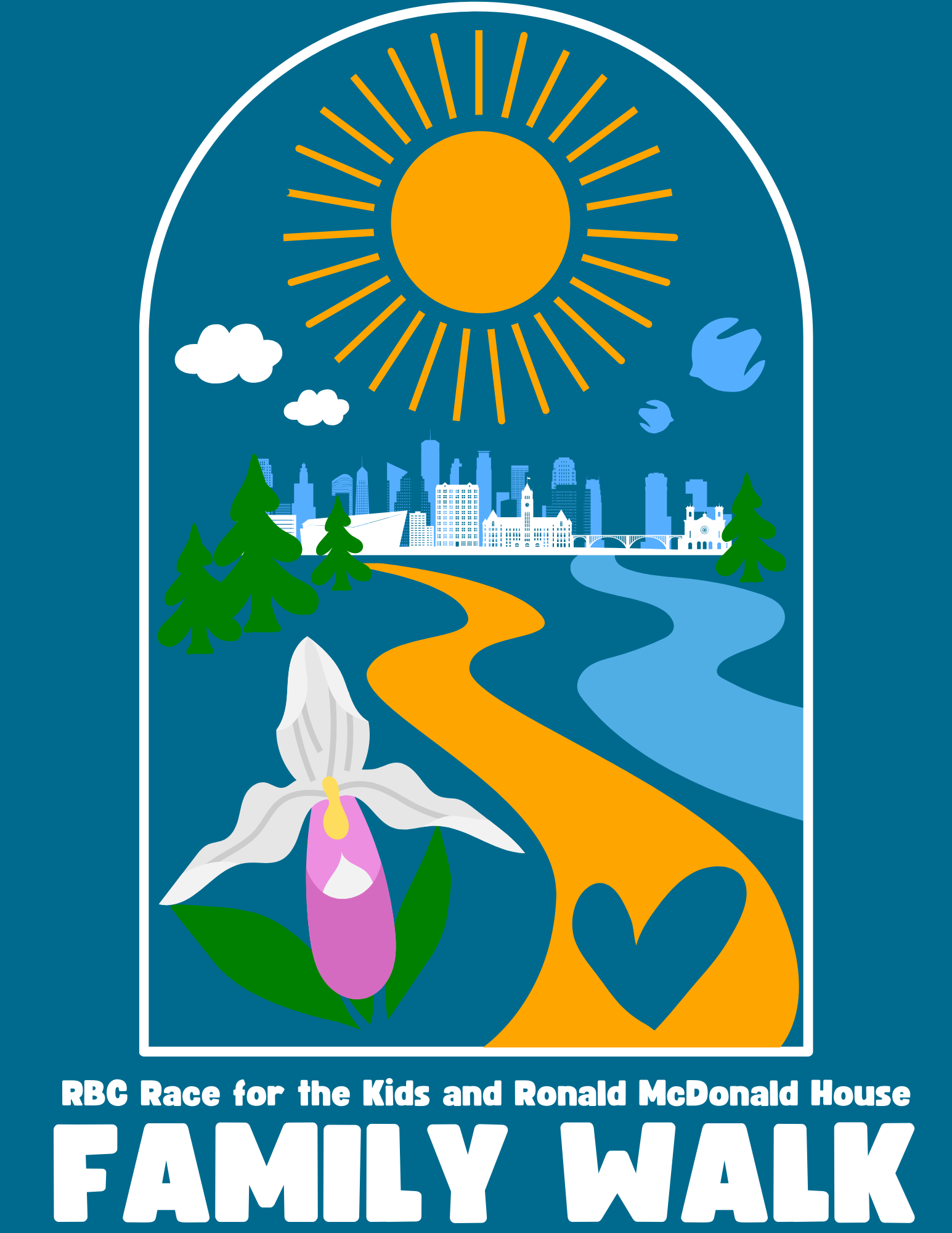 Family Walk logo